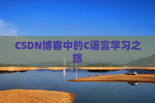 CSDN博客中的C语言学习之旅